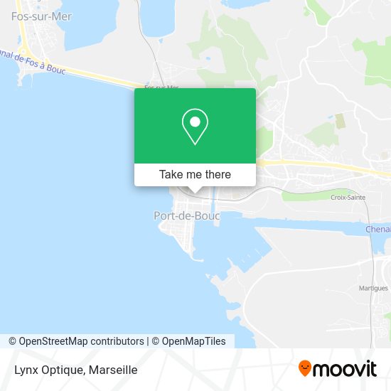 Lynx Optique map