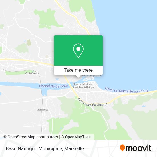 Base Nautique Municipale map