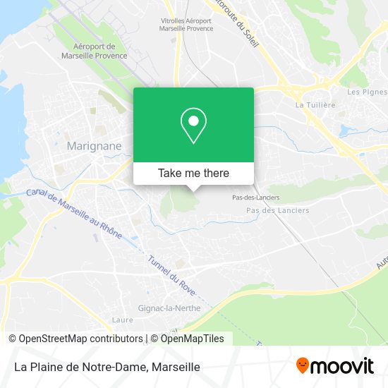 La Plaine de Notre-Dame map