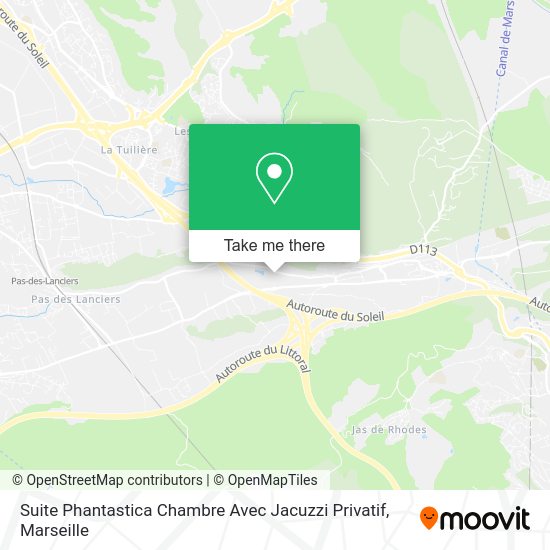 Suite Phantastica Chambre Avec Jacuzzi Privatif map