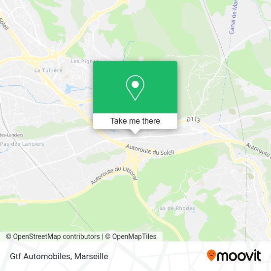Gtf Automobiles map