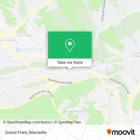 Grand Frais map