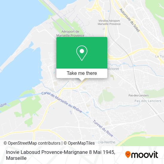 Inovie Labosud Provence-Marignane 8 Mai 1945 map