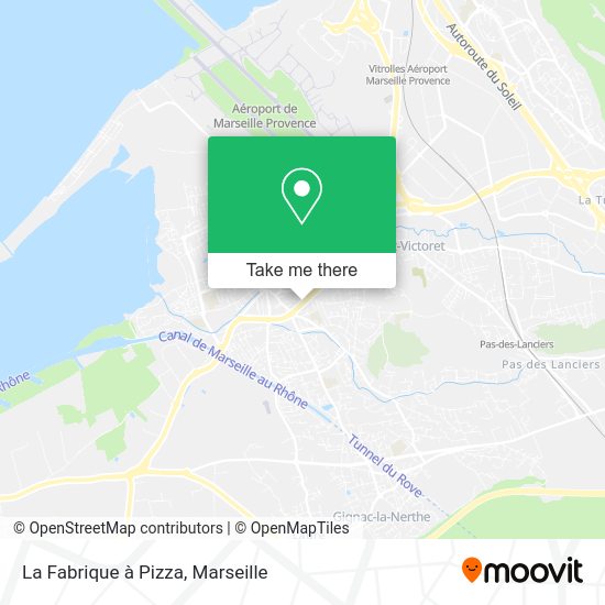 La Fabrique à Pizza map