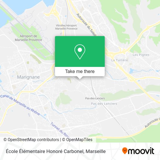 École Élémentaire Honoré Carbonel map