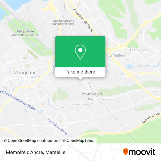 Mémoire d'Ancre map