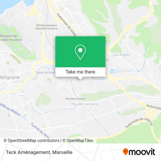 Teck Aménagement map