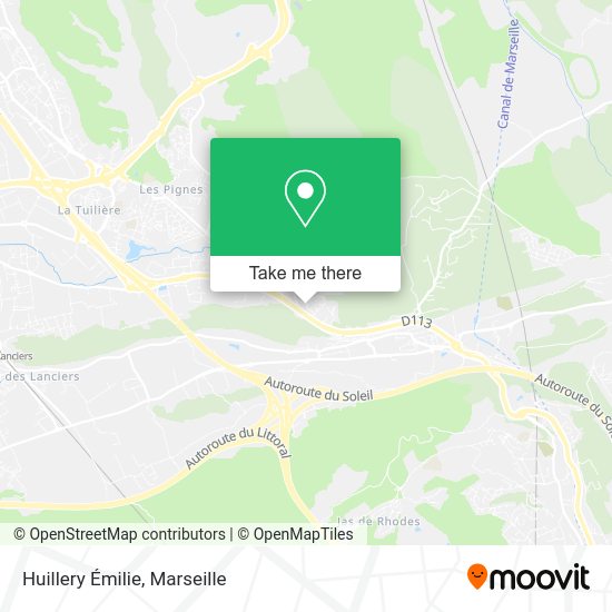 Huillery Émilie map