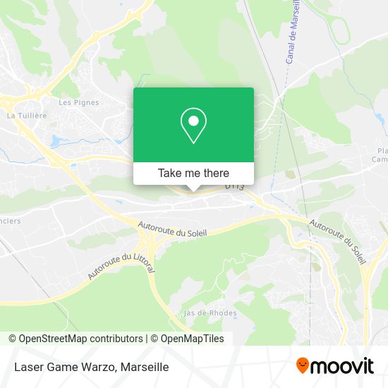 Laser Game Warzo map