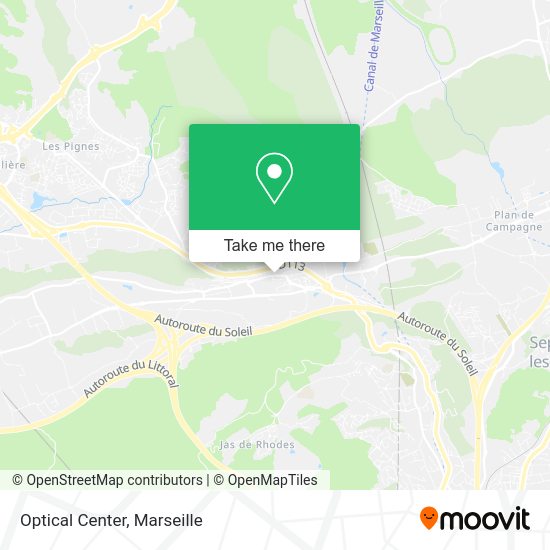Optical Center map