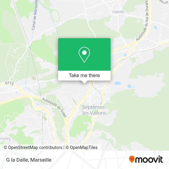 G la Dalle map