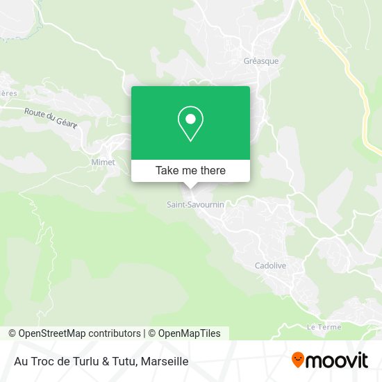 Au Troc de Turlu & Tutu map