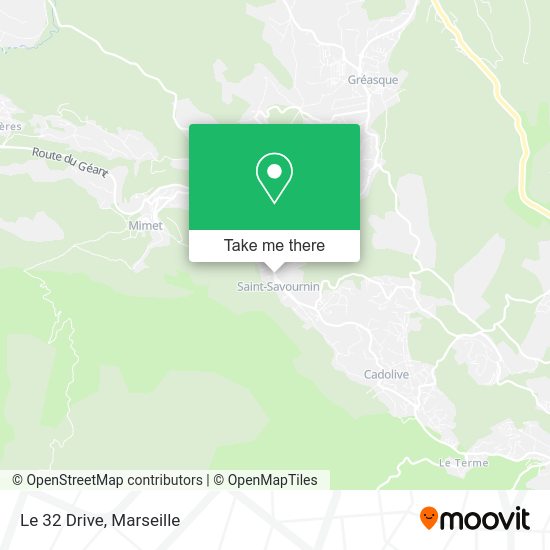 Le 32 Drive map