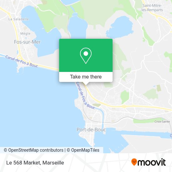 Le 568 Market map