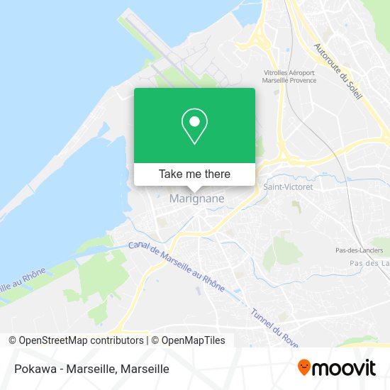 Pokawa - Marseille map