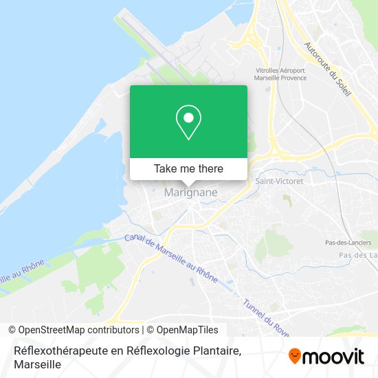 Réflexothérapeute en Réflexologie Plantaire map