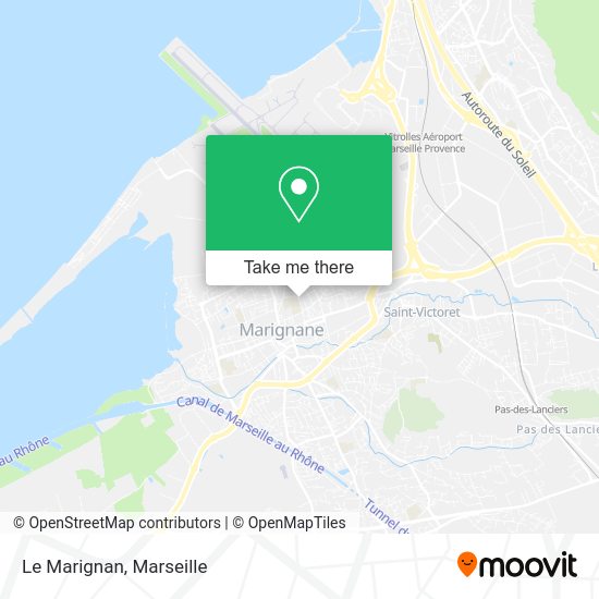 Le Marignan map