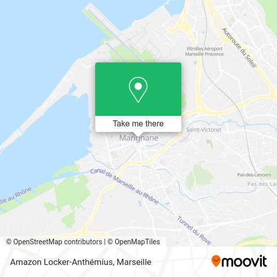 Amazon Locker-Anthémius map
