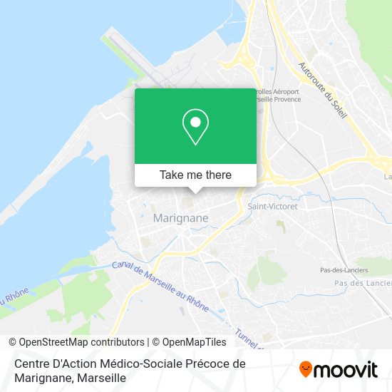 Centre D'Action Médico-Sociale Précoce de Marignane map