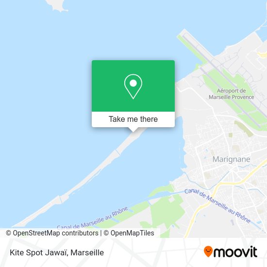 Kite Spot Jawaï map