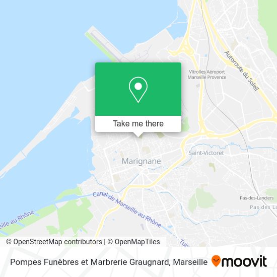 Pompes Funèbres et Marbrerie Graugnard map