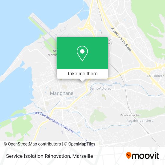 Service Isolation Rénovation map