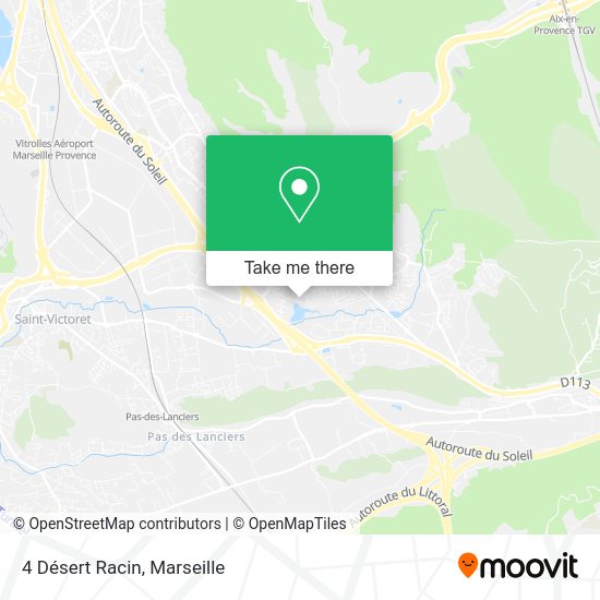 4 Désert Racin map