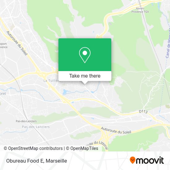 Obureau Food E map