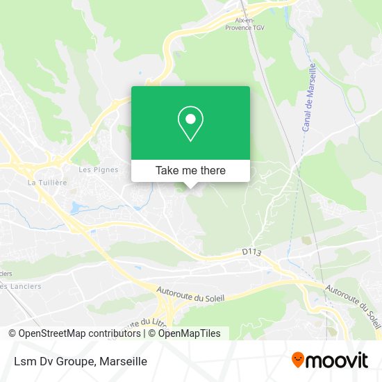 Lsm Dv Groupe map