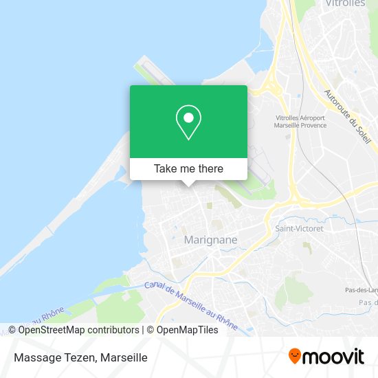Massage Tezen map