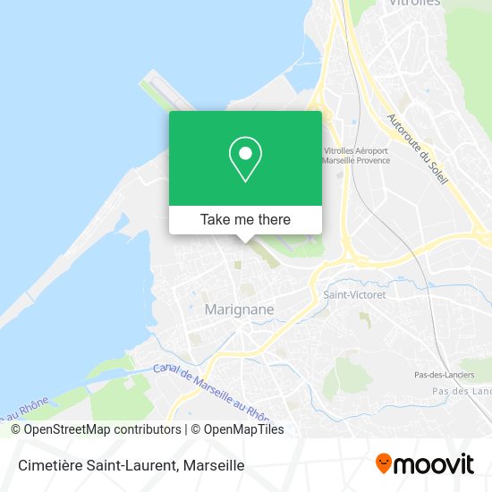 Cimetière Saint-Laurent map
