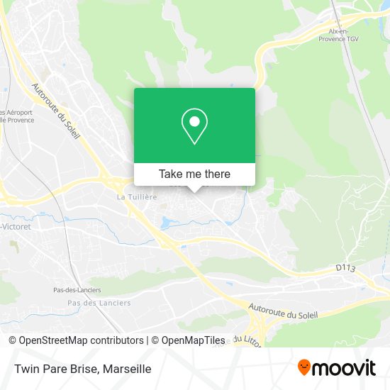 Twin Pare Brise map