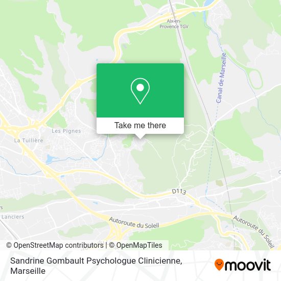 Sandrine Gombault Psychologue Clinicienne map