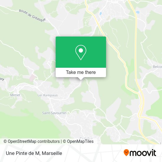 Une Pinte de M map