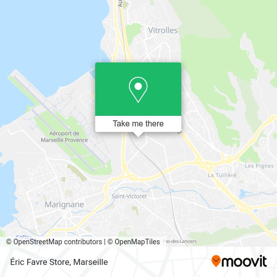 Éric Favre Store map