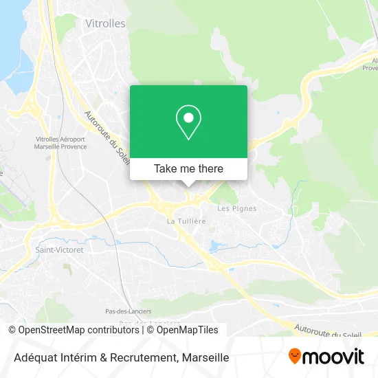 Adéquat Intérim & Recrutement map