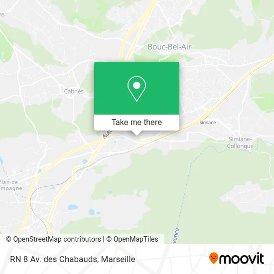 RN 8 Av. des Chabauds map