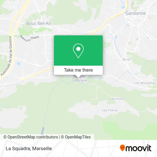 La Squadra map