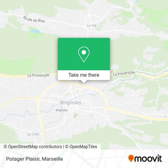 Potager Plaisir map