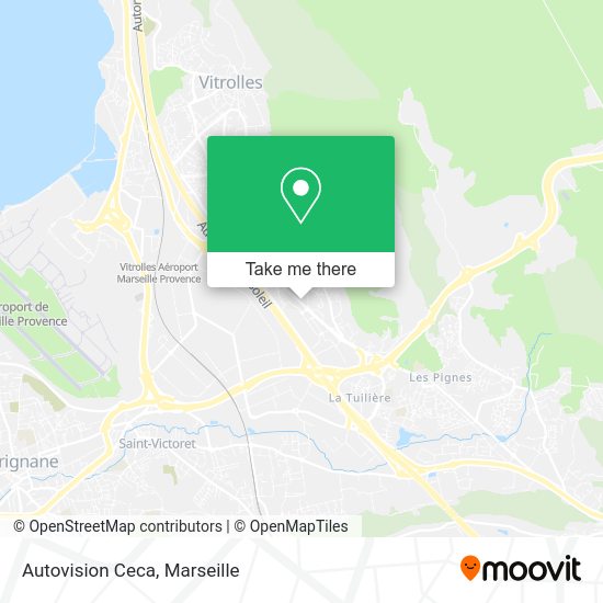 Autovision Ceca map