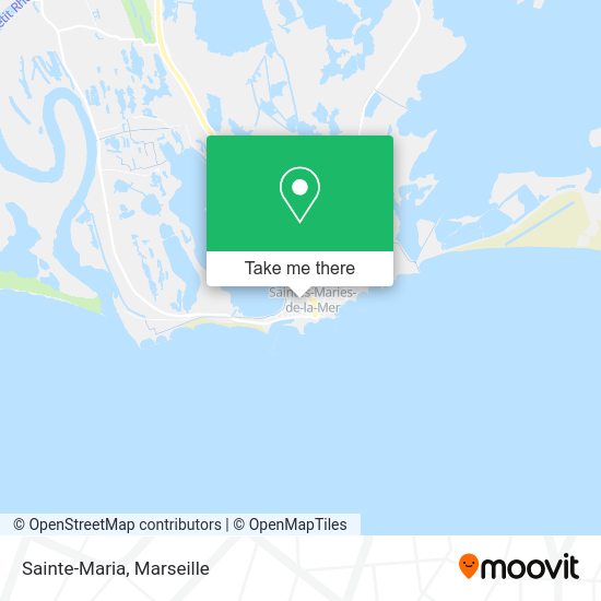Sainte-Maria map