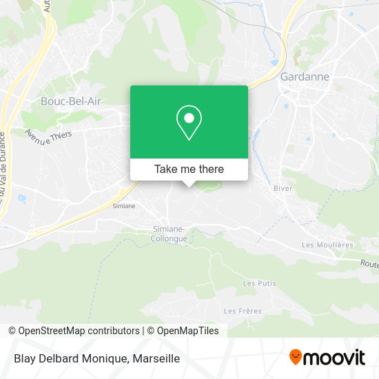 Blay Delbard Monique map