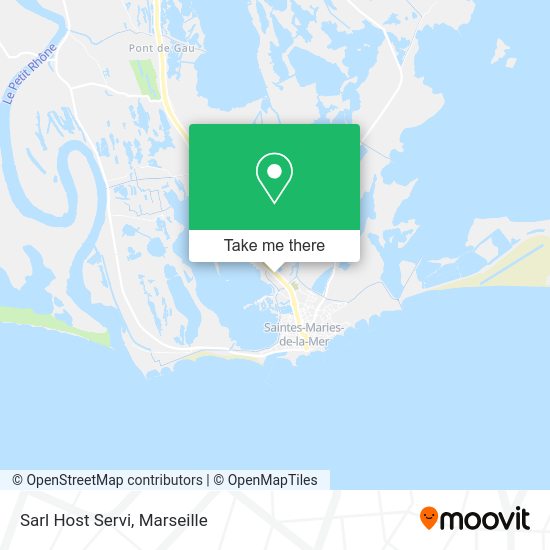 Sarl Host Servi map