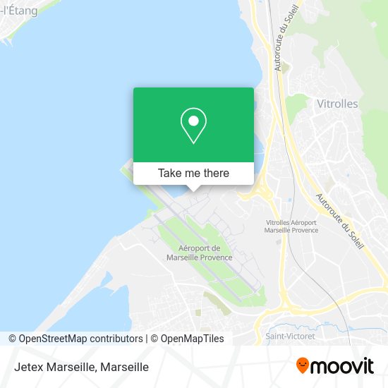 Jetex Marseille map
