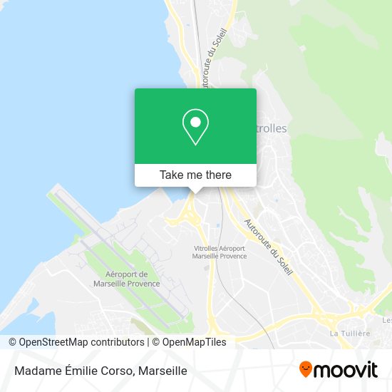 Madame Émilie Corso map