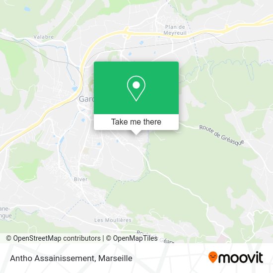Antho Assainissement map