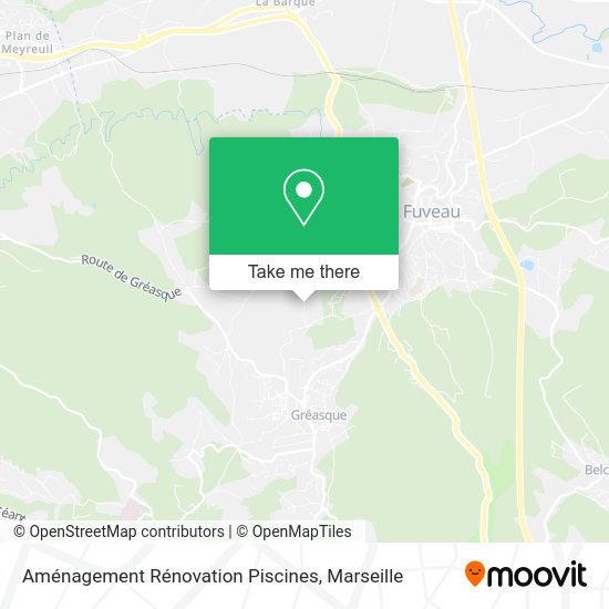 Aménagement Rénovation Piscines map