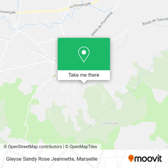Gleyse Sandy Rose Jeannette map