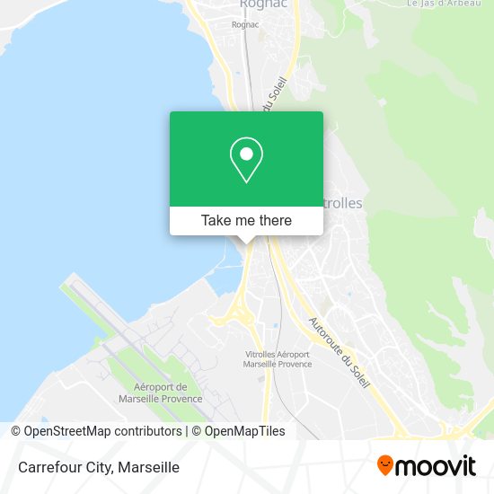 Carrefour City map
