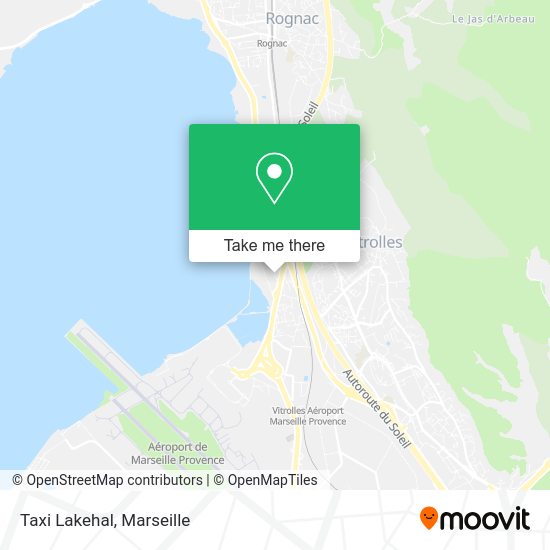 Taxi Lakehal map